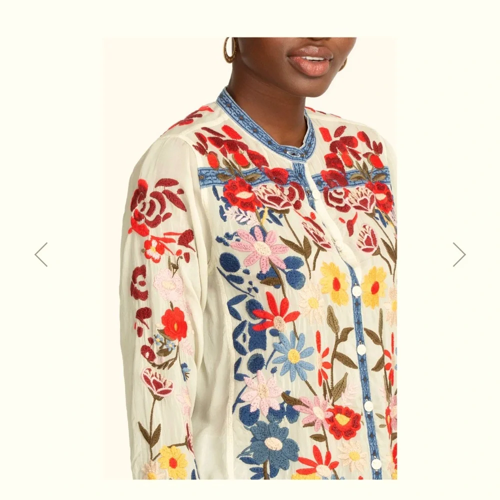 NWT Johnny Was Edie blouse - Picture 5 of 8